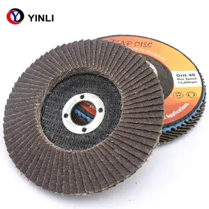 OEM Dilapisi Amplas Flap Wheel Produsen untuk Grinding