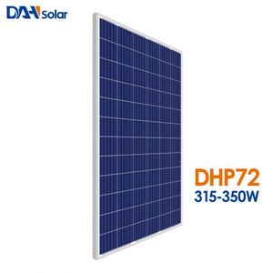 China DAH-Solar de nivel 1 de alta calidad 265 w a 350 W Mono y panel solar polivinílico de precio de fábrica - Product Image 3