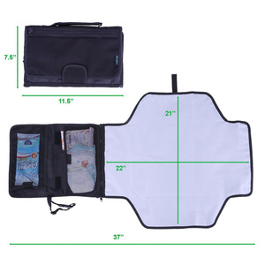 Multi usage Imperméable Portable Couches Bébé Matelas à langer avec Poches Bébé matelas à Langer Station pour Filles et Garçons - Product Image 4