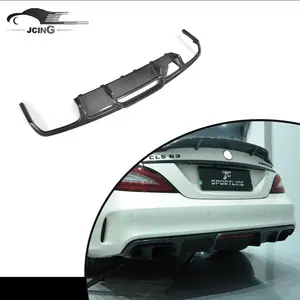 Carbon Fiber Rear Diffuser Đối Với Mercedes CLS-Class W218 CLS63