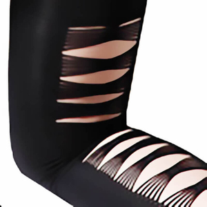 Nero Sexy Della Coscia Alta Opaco In Microfibra <span class=keywords><strong>Calze</strong></span> - Product Image 2