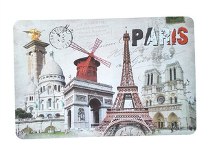 3D Lenticular PP Plastic Embroidery <strong>Table</strong> <strong>Placemat</strong> <strong>for</strong> Kitchen - Product Image 1