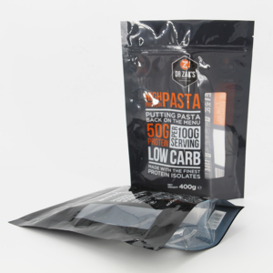 Trung Quốc tùy chỉnh in cấp thực phẩm Zip khóa bao bì nhựa Pasta tự đứng <span class=keywords><strong>Pouch</strong></span> túi với cửa sổ - Product Image 6