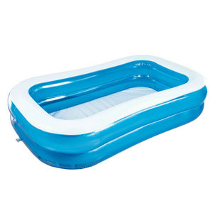 Alta calidad de <span class=keywords><strong>120</strong></span> "x 72" x 18 "<span class=keywords><strong>Rectangular</strong></span> azul familia <span class=keywords><strong>piscina</strong></span> inflable - Product Image 1