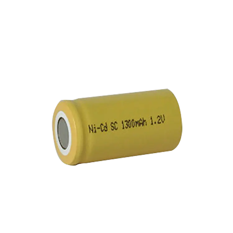 Batería recargable NiCD SC de alta temperatura, 1300mAh, para iluminación LED