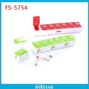 Водонепроницаемый медицинский пластиковый чехол для таблеток на 7 дней - Product Image 4