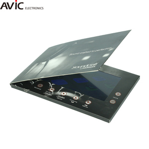 Usine vente directe Lcd Lecteur Vidéo <span class=keywords><strong>Carte</strong></span> D'instruction 7 pouces Anniversaire <span class=keywords><strong>carte</strong></span> De Vœux Vidéo Brochure - Product Image 3