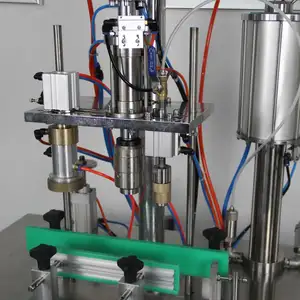 Semi Automatic Cartridge Butane Gas Refilling Machine Aerosol Can Filling Machine