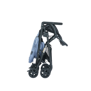 Sistema de Viaje para Niños, Cochecito de Bebé con Asiento Elevado y Bolsa de Compras, Cochecito Plegable para Bebés - Product Image 4