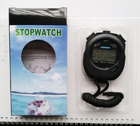 Cronómetro Digital Profesional EMAF LCD OEM con Memoria para 10 Carreras, Precisión de 1/100 Segundo, Resistente al Agua, para Deportes, Entrenadores y Partidos