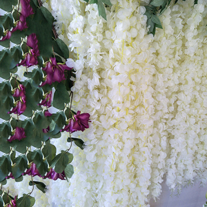 卸売藤人工吊り花結婚式シルク花装飾 - Product Image 2