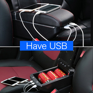 Vtear-reposabrazos con carga USB, caja de almacenamiento de doble capa, apoyabrazos de contenido de tienda Central, <span class=keywords><strong>accesorios</strong></span> 05-08 <span class=keywords><strong>para</strong></span> <span class=keywords><strong>Hyundai</strong></span> <span class=keywords><strong>Getz</strong></span> - Product Image 3