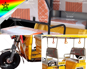 4 de la motocicleta de tres ruedas del pasajero 200cc motor refrigerado por aire - Product Image 4