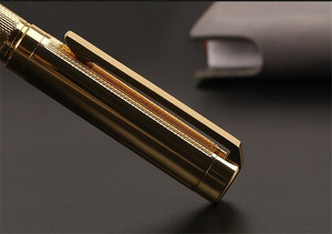 TTX Luxe Personnalisé 0.5mm Stylo À Bille Rose Or Métal Roller Tip Pen avec Logo Laser <span class=keywords><strong>Unique</strong></span> Vente Souvenir Outil D'écriture - Product Image 6
