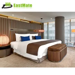 Wholesale Hotel Furniture Fashion Design Hotel Bedroom Furniture Set Home Furniture Modern White King Master Bedroom Sets