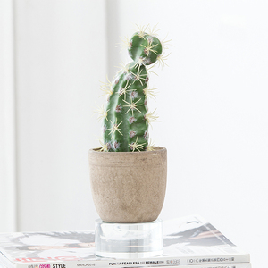 Toque Real Alta Calidad pulpa maceta plantas suculentas Artificial <span class=keywords><strong>Cactus</strong></span> <span class=keywords><strong>bola</strong></span> - Product Image 2