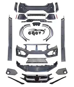 Kits de carrocería grande para coche Honda civic, alerón delantero y trasero, gran oferta, Japón