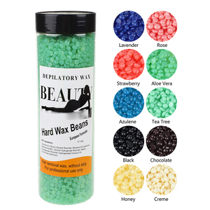 400g película caliente película dura cera de grano de cera del pelo del cuerpo Aloe duro de cera - Product Image 2