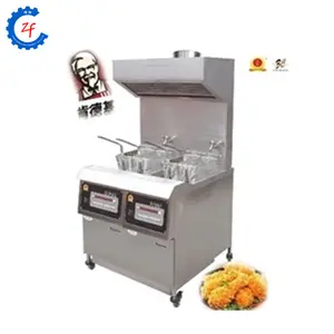 KFC fried chicken electric or gas pressure fryer potato deep frying machine