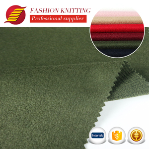 Dernières 100% polyester tricot chaîne brossé veste <span class=keywords><strong>tissu</strong></span> poids pour survêtements - Product Image 1