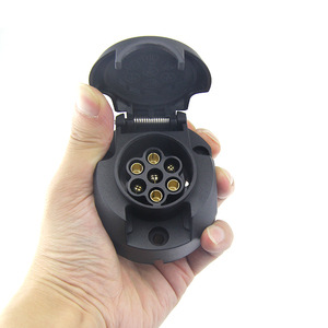 Potencia de conexión 12 V 24 V DC varias patillas 7 p <span class=keywords><strong>13</strong></span> P cuerpo de aluminio de <span class=keywords><strong>remolque</strong></span> de camión de vehículo hembra a - Product Image 5