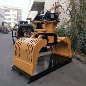 China Lieferant 20ton Bagger Hydraulic <span class=keywords><strong>Rotating</strong></span> <span class=keywords><strong>Grab</strong></span> Sorting Grapple - Product Image 2