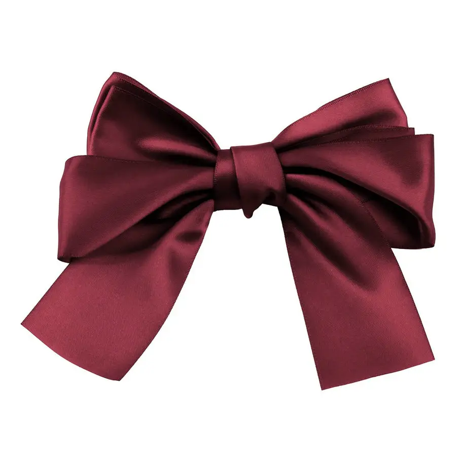 Nhà Máy Womens Lớn Lớn Satin Ribbon Bow Kẹp Tóc Cho Cô Gái