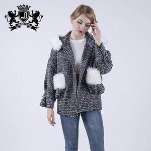 Vente chaude <span class=keywords><strong>Bon</strong></span> <span class=keywords><strong>Prix</strong></span> Personnaliser Filles Vers Le Bas Doublure Hiver Femmes Parka <span class=keywords><strong>Manteau</strong></span> Avec Col De <span class=keywords><strong>Fourrure</strong></span> - Product Image 3