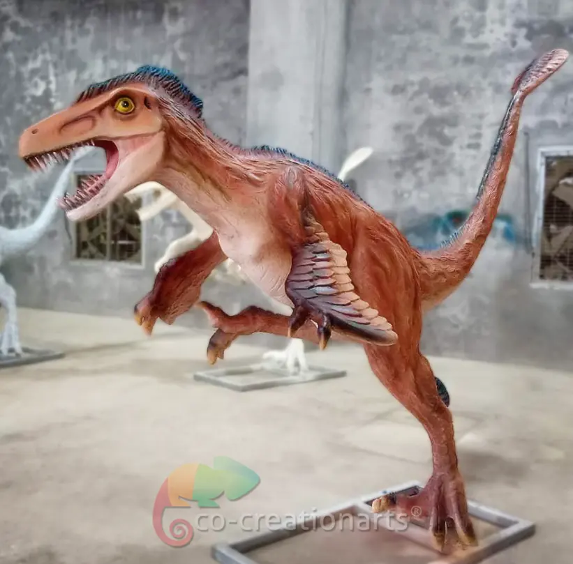 Pasokan Cina untuk Patung Trex Serat Kaca Ukuran Nyata Patung Dinosaurus Resin Model Dinosaurus untuk Dijual