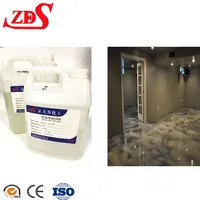 Piso de epoxy sistemas/pintura epoxi para hormigón vertido suelo de epoxy/claro epoxi piso