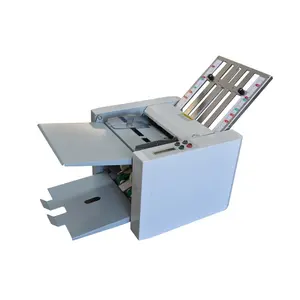 Professional Manufacture A4 Size Two Plates Folder Automatic Booklet Maker Paper Folding Machine