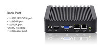 Qotom ODM computadora Mini Pc de jeu ganar 10 8 7 Pro Pc Gamer Core computadora