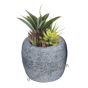 Vaso leggero <span class=keywords><strong>in</strong></span> <span class=keywords><strong>pietra</strong></span> lavica, <span class=keywords><strong>fioriera</strong></span> per vasi succulenti <span class=keywords><strong>da</strong></span> <span class=keywords><strong>giardino</strong></span> <span class=keywords><strong>in</strong></span> <span class=keywords><strong>pietra</strong></span> di grandi dimensioni - Product Image 1