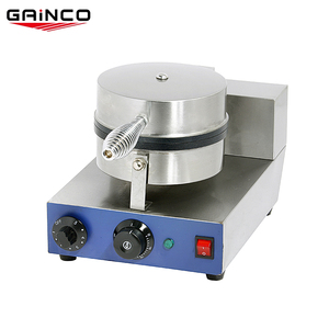<span class=keywords><strong>Gaufrier</strong></span> <span class=keywords><strong>professionnel</strong></span> industriel en acier inoxydable à 6 plaques - Product Image 4