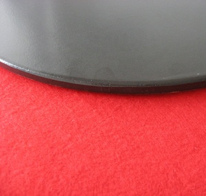 Fer à Pizza en céramique noire émaillée de qualité <span class=keywords><strong>alimentaire</strong></span>, réfractite naturelle de g, pierre à Pizza - Product Image 4