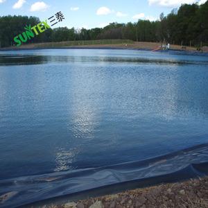 Kích thước lớn nhân tạo trang trại cá Pond liner, che phủ mặt đất dưới lót, chống phá vỡ geomembrane 190gsm màng chống thấm - Product Image 4