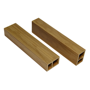 Ecológico Retardador de chama Quadrado Tubo de Pvc Reciclado Madeira Da Malásia - Product Image 4