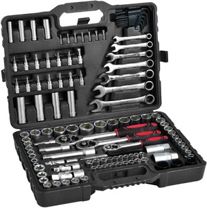 <span class=keywords><strong>120Pcs</strong></span> ổ cắm thiết lập trong chất lượng khác nhau nóng Bán ổ cắm cờ lê thiết lập với Ratchet xử lý - Product Image 1