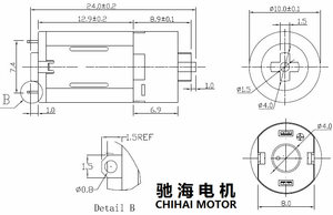 치하이 모터 CHP-10GP-M10VA 소형 플라스틱 기어 유성 기어 모터 <span class=keywords><strong>dc</strong></span> 3V 57rpm - Product Image 6
