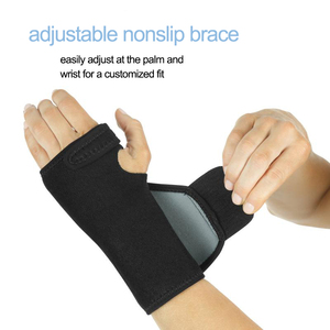 Vente chaude noir respirant néoprène attelle pour <span class=keywords><strong>poignet</strong></span> - Product Image 4