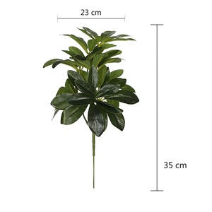 Décoration intérieure et extérieure de 12 pièces, petites plantes, vente <span class=keywords><strong>en</strong></span> gros, tiges de <span class=keywords><strong>feuillage</strong></span>, greffon décoratif, lot de feuilles <span class=keywords><strong>en</strong></span> <span class=keywords><strong>plastique</strong></span> - Product Image 6