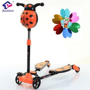 Skuter Anak Roda <span class=keywords><strong>3</strong></span> Flicker Pro Frog Swing/Skuter Anak Dorong Kaki Model Frog/Skuter Anak - Product Image 6