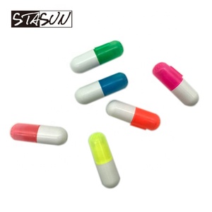 Mini Marcador Fluorescente en Forma de Pastilla de Vitamina, Juego de Bolígrafos de Cápsula Novedosos de Bolsillo para Niños, Escuelas y Regalos Médicos - Product Image 4