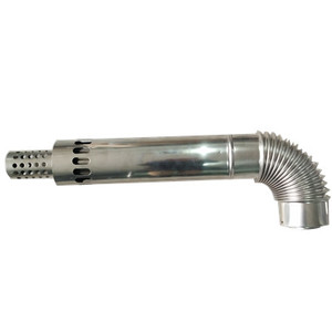 Kit de Tubería de <span class=keywords><strong>Chimenea</strong></span> Coaxial de <span class=keywords><strong>Acero</strong></span> <span class=keywords><strong>Inoxidable</strong></span> para Caldera de Gas, Suministro de Fábrica, 100/60 mm - Product Image 1