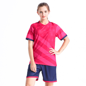 Wholesale youth football uniforms for Girl white custom soccer jersey Thiland sportswear - Product Image 4