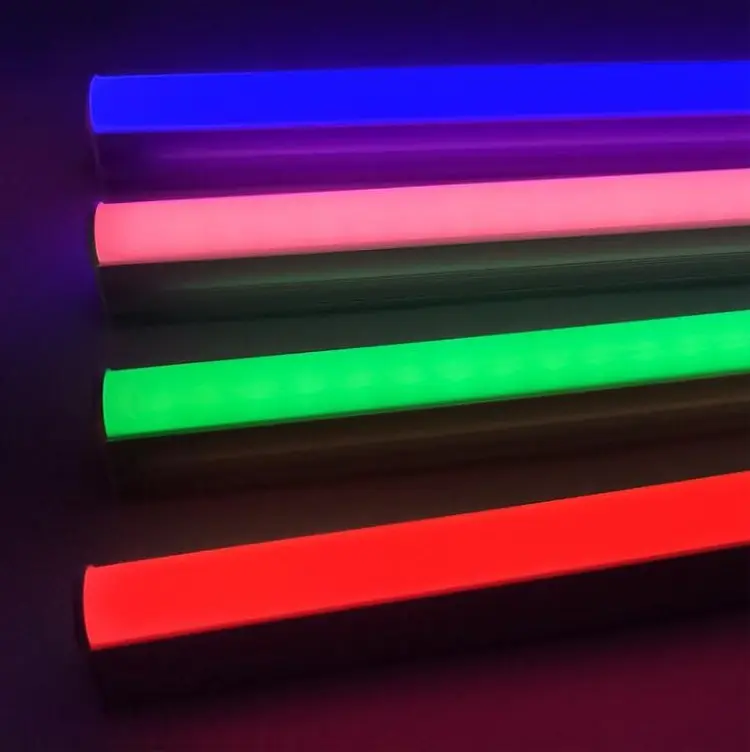Iç Kontrol 1200mm 1500mm RGB LED Korkuluk Tüpü IP65 Açık Kapalı LED DJ Gece Kulübü Dekorasyon Tüp Işıkları