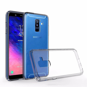 Ultra-fino claro plástico acrílico 2 en 1 teléfono caso contraportada para Samsung <span class=keywords><strong>A6</strong></span> más 2018 - Product Image 4
