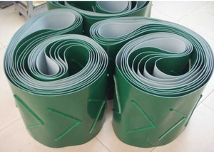 מזון כיתה pvc מסוע, ירוק ולבן PVC מסוע - Product Image 5