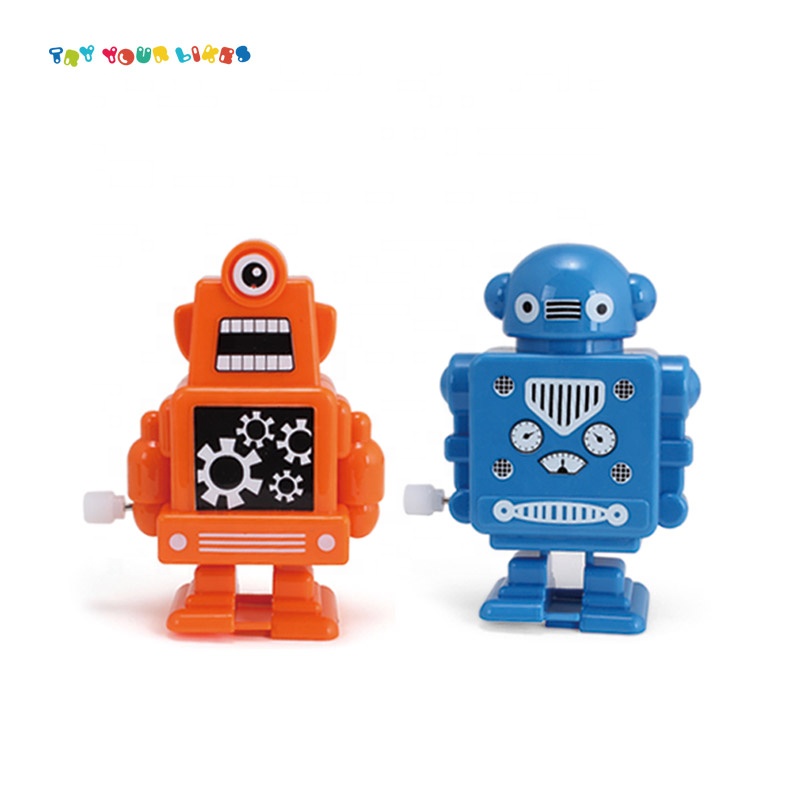 Детская игрушка EPT, Заводной Робот, оптовая продажа, 12 шт.