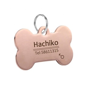 Etiqueta personalizada etiqueta grabada Etiqueta de identificación del nombre del teléfono de <span class=keywords><strong>los</strong></span> accesorios del collar de perro - Product Image 1